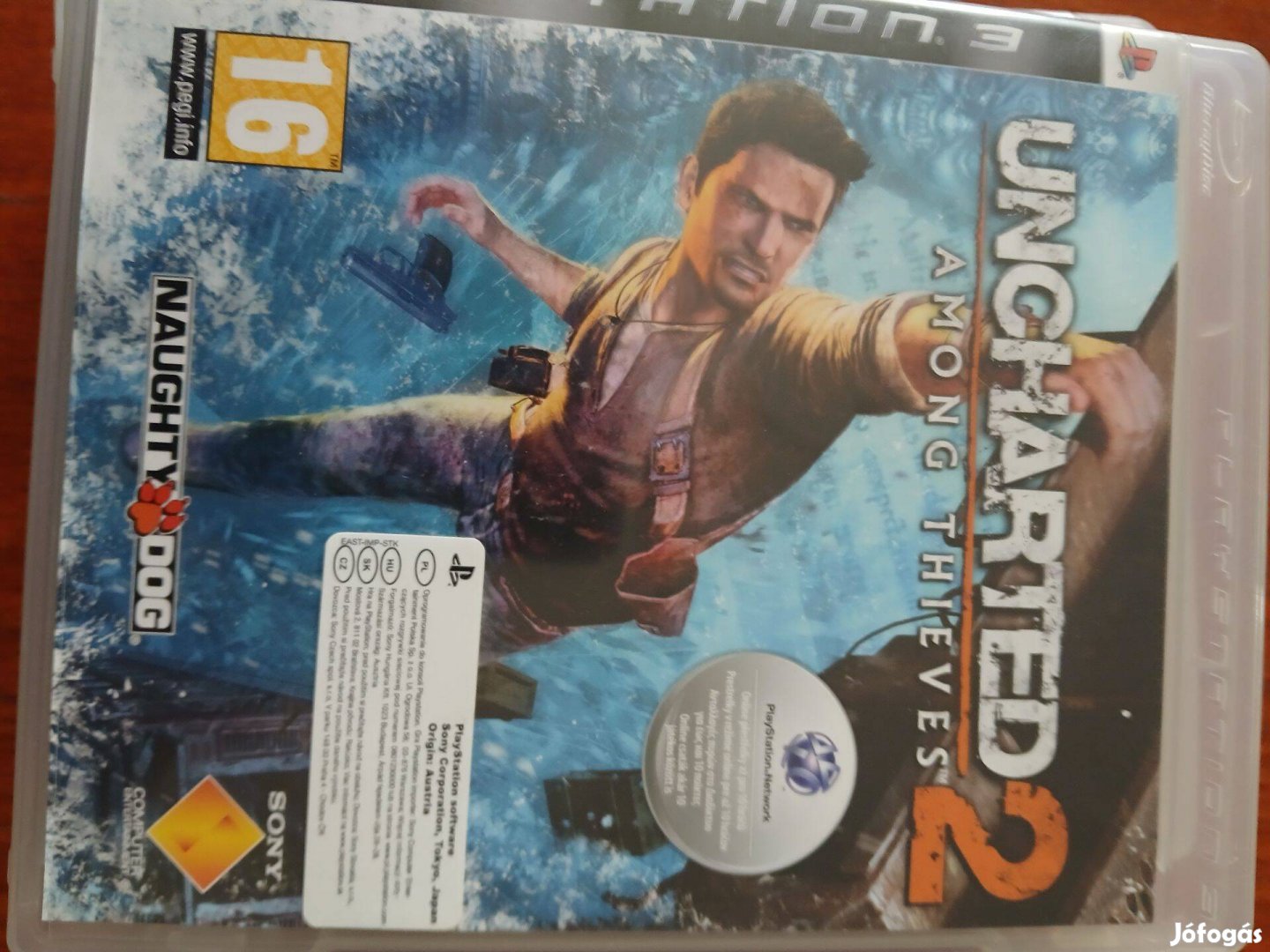 Ps3-14 Ps3 Eredeti Játék Uncharted 2 Among Thieves karcmen