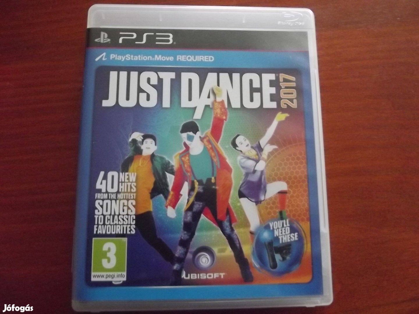 Ps3-189 Ps3 Eredeti Játék : Move Just Dance 2017