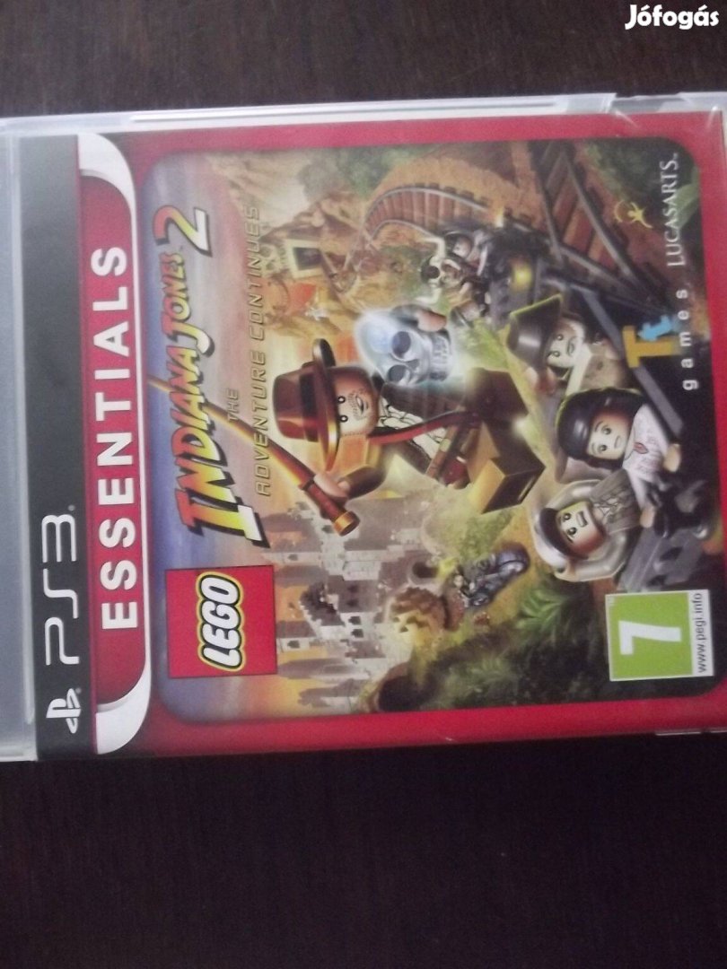 Ps3-37 Ps3 Eredeti Játék : Lego Indiana Jones 2 ( karcmentes)