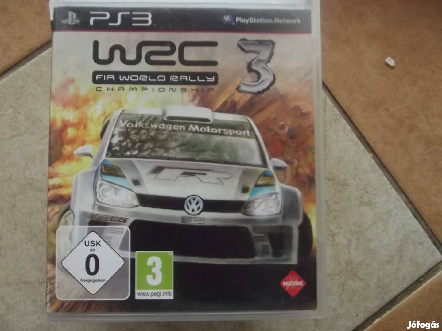 Ps3-40 Ps3 Eredeti Játék: Wrc 3