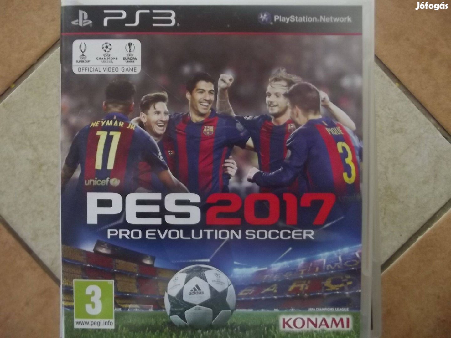 Ps3-55 Ps3 Eredeti Játék : Pro Evolution Soccer 2017