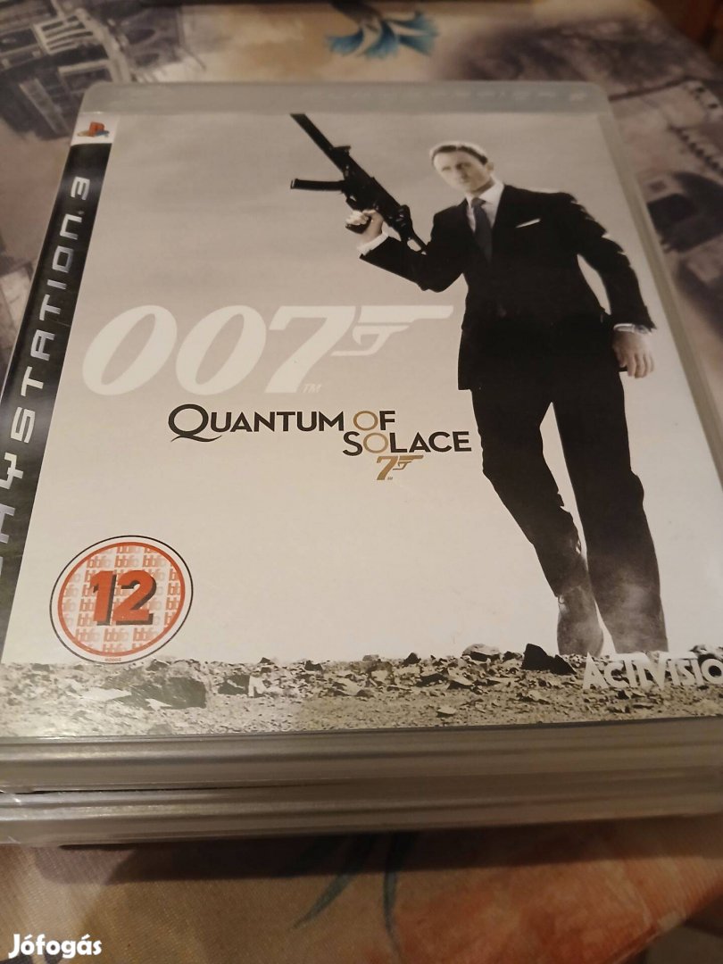Ps3-56 Ps3 Eredeti Játék 007 Quantum of Solace karcmentes