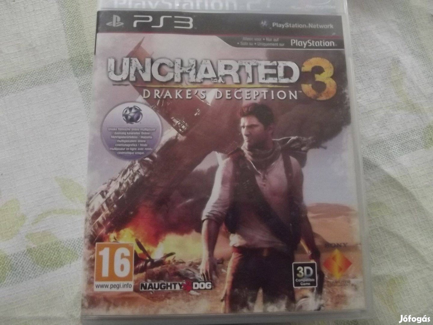 Ps3-84 Ps3 Eredeti Játék Uncharted 3. Drakes Deception
