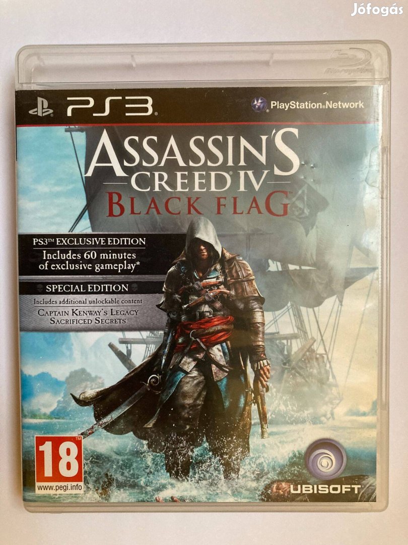 Ps3 Assassins Creed 4 Black Flag Playstation 3 játék