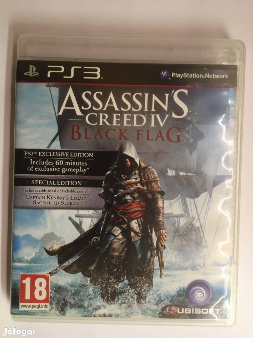 Ps3 Assassins Creed Black Flag Playstation 3 játék