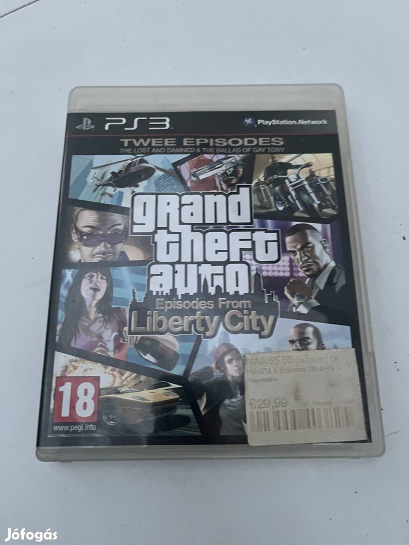 Ps3 GTA Liberty City játék