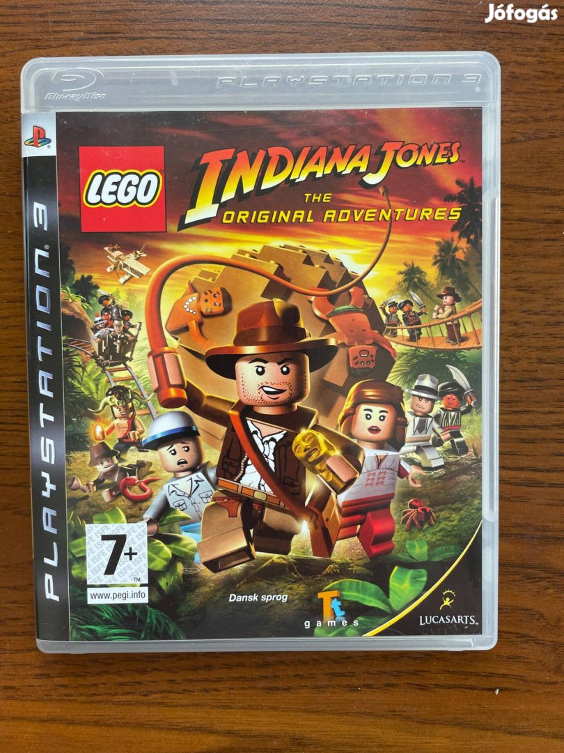 Ps3 Lego Indiana Jones the original adventures játék Playstation 3