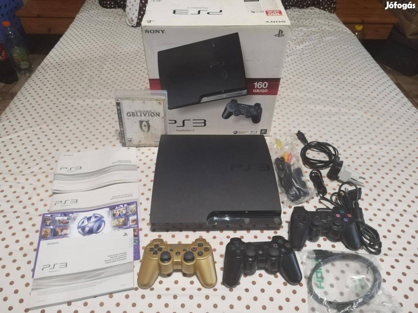 Ps3 Slim, Hen, (okosított), szép+3db kontroller+sok játék telepítve