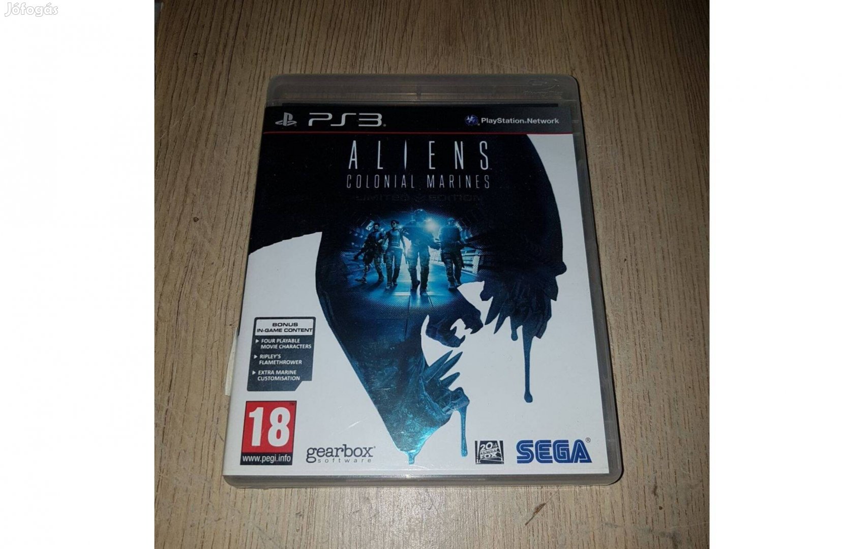 Ps3 aliens colonial marines játék eladó