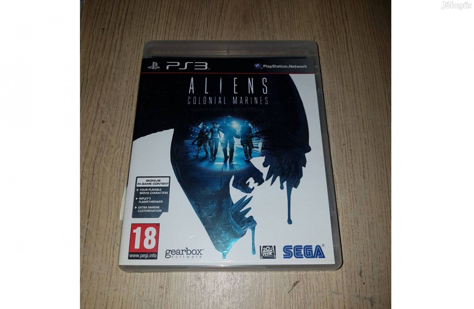 Ps3 aliens colonial marines játék eladó