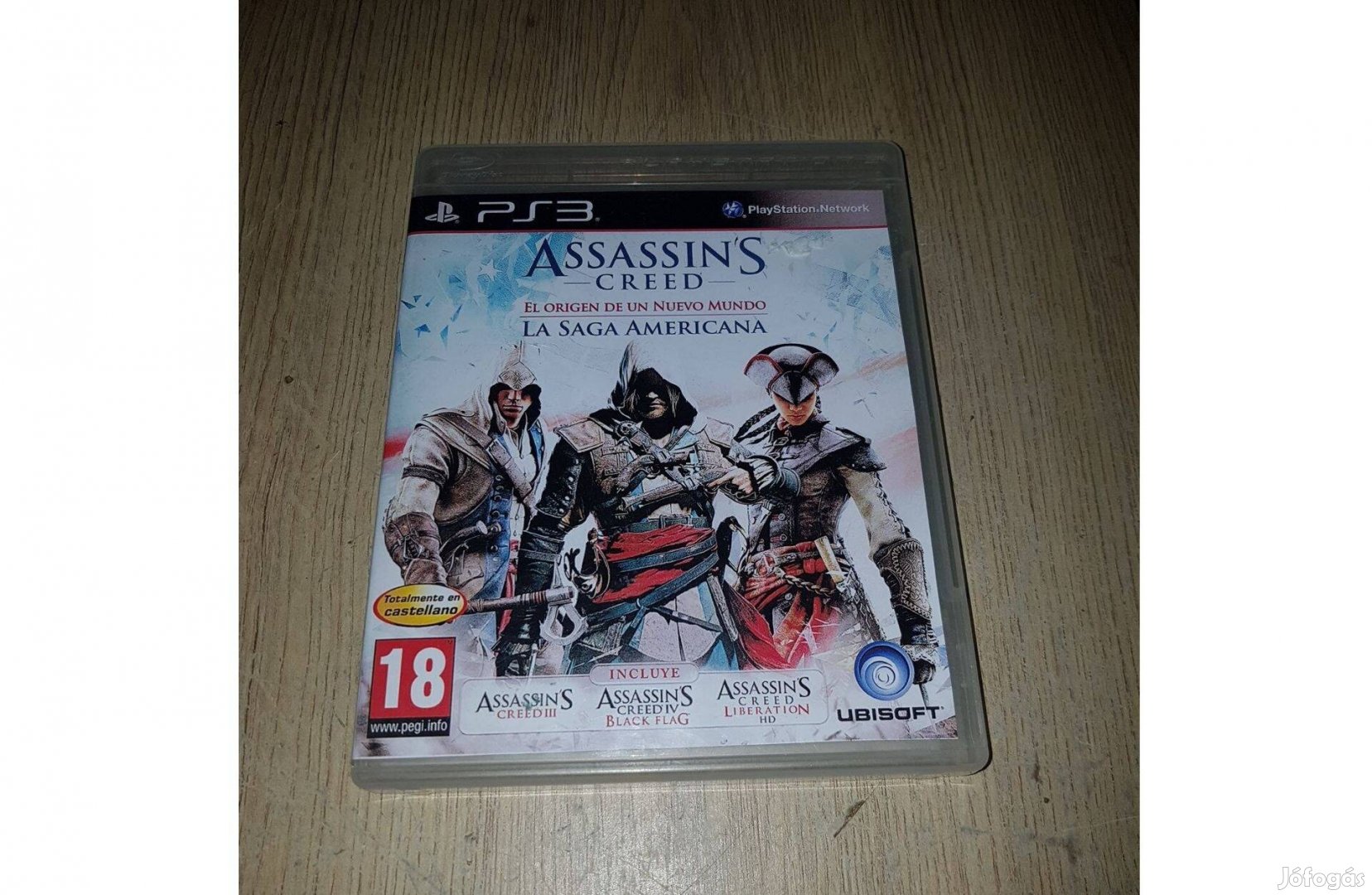 Ps3 assassin's creed the american saga játék eladó