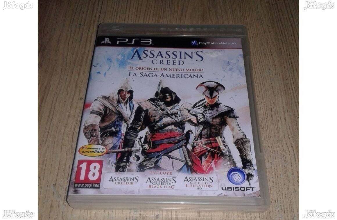 Ps3 assassin's creed the americas collection eladó