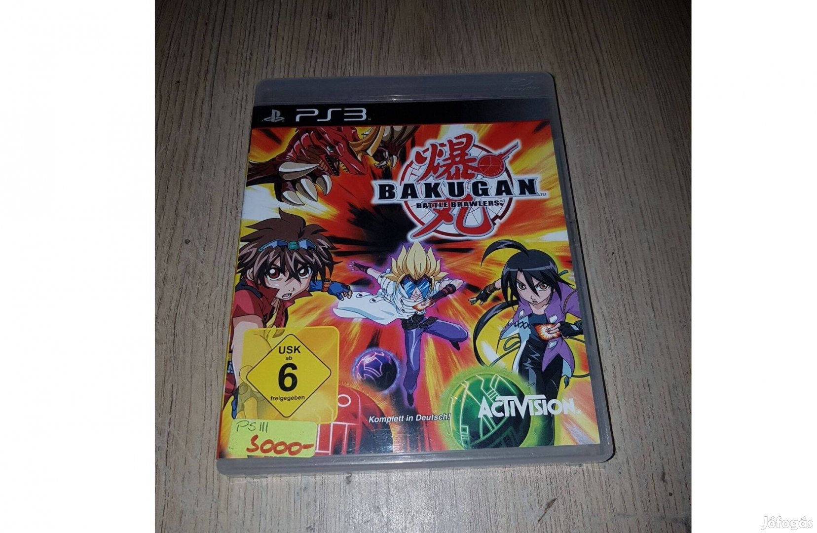 Ps3 bakugan battle brawlers eladó