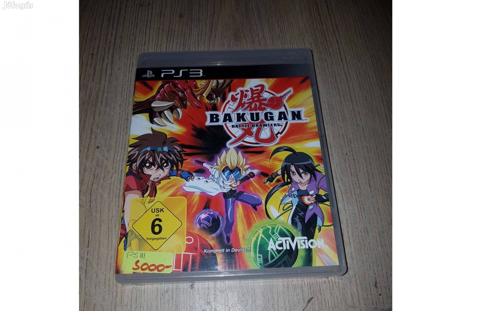 Ps3 bakugan battle brawlers játék eladó