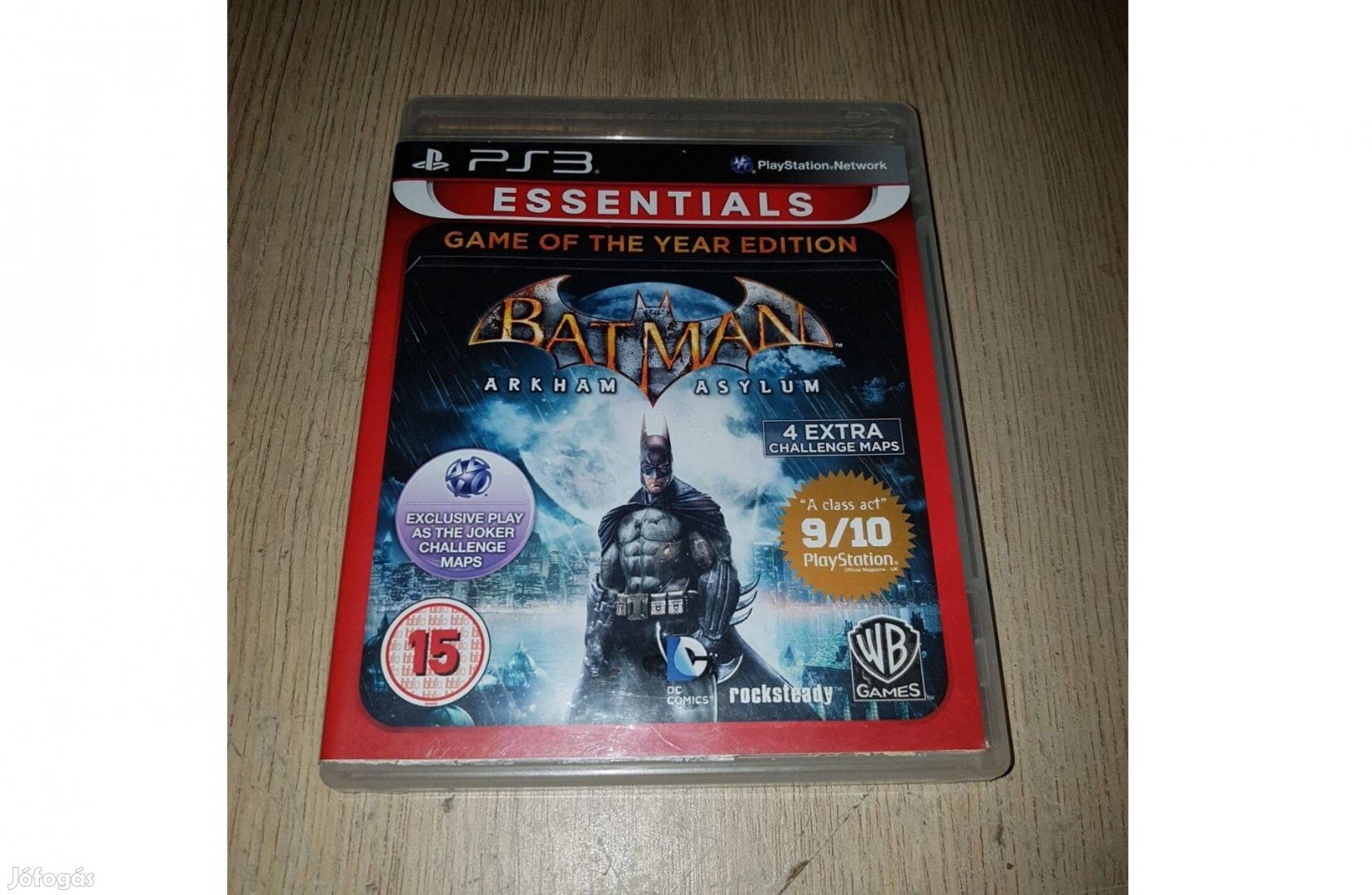 Ps3 batman arkham asylum game of the year eladó