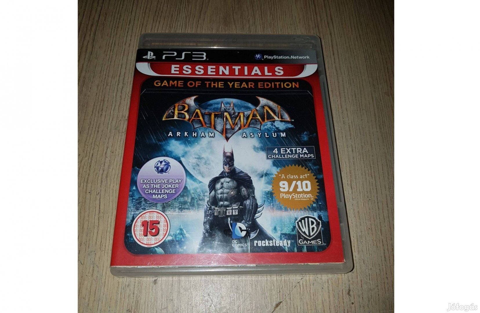 Ps3 batman arkham asylum game of the year játék eladó