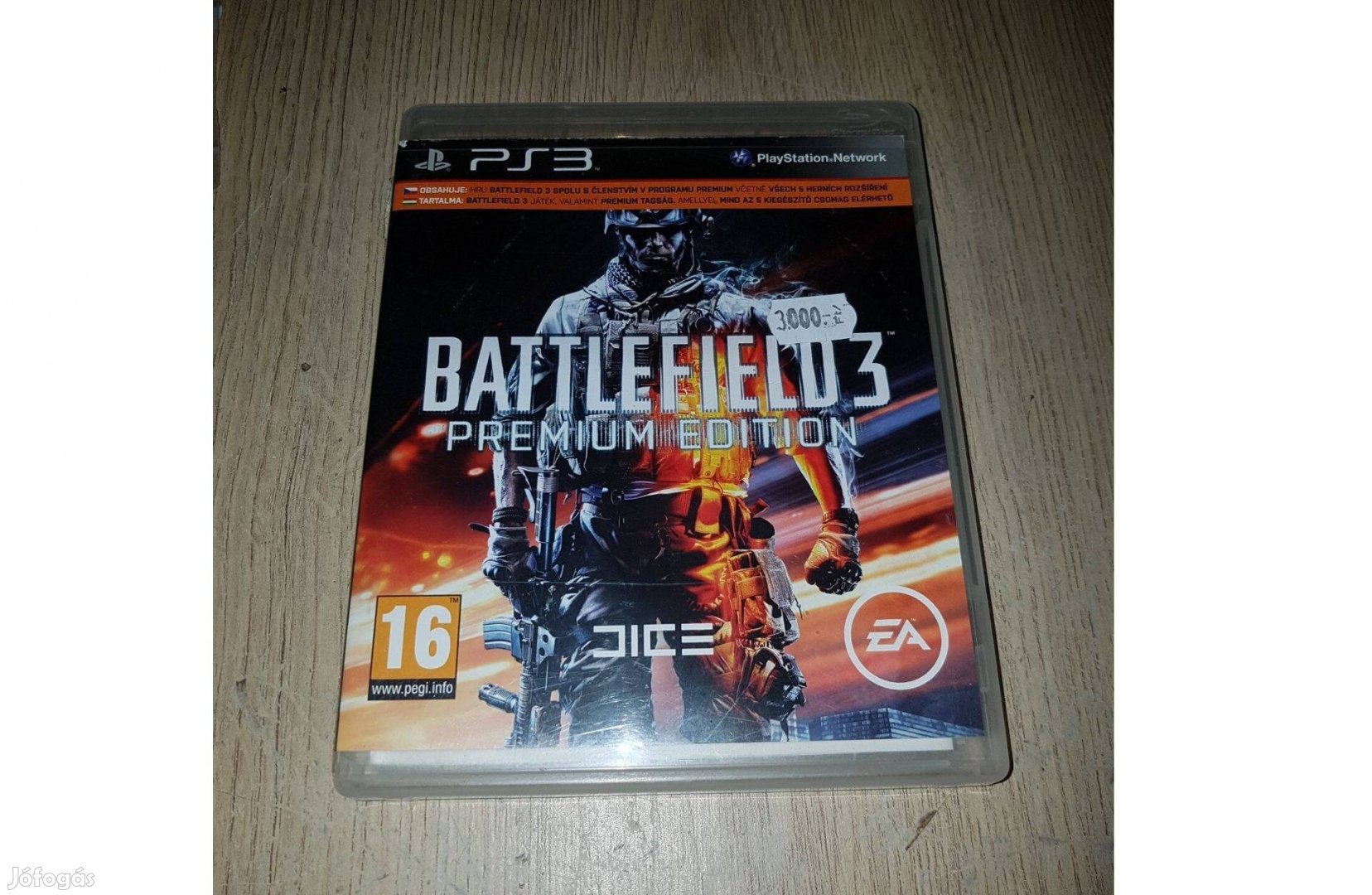 Ps3 battlefield 3 premium edition játék eladó