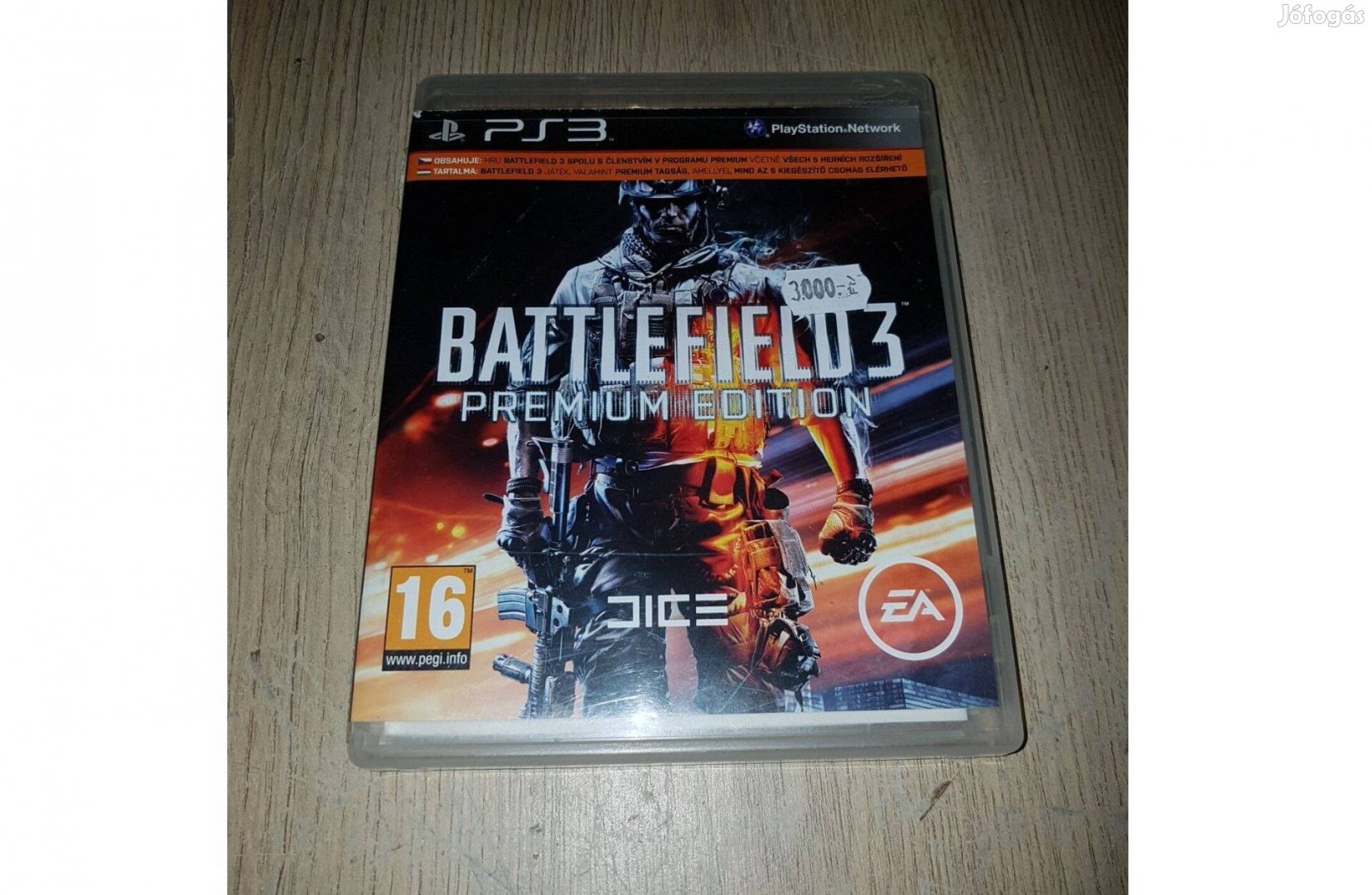 Ps3 battlefield 3 premium edition játék eladó