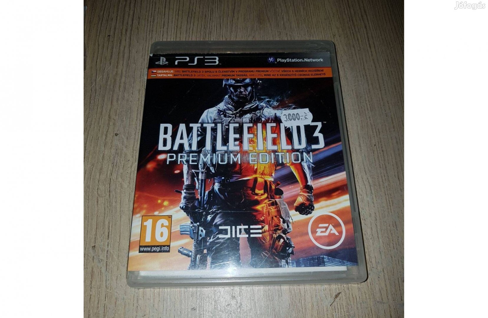 Ps3 battlefield 3 premium edition játék eladó