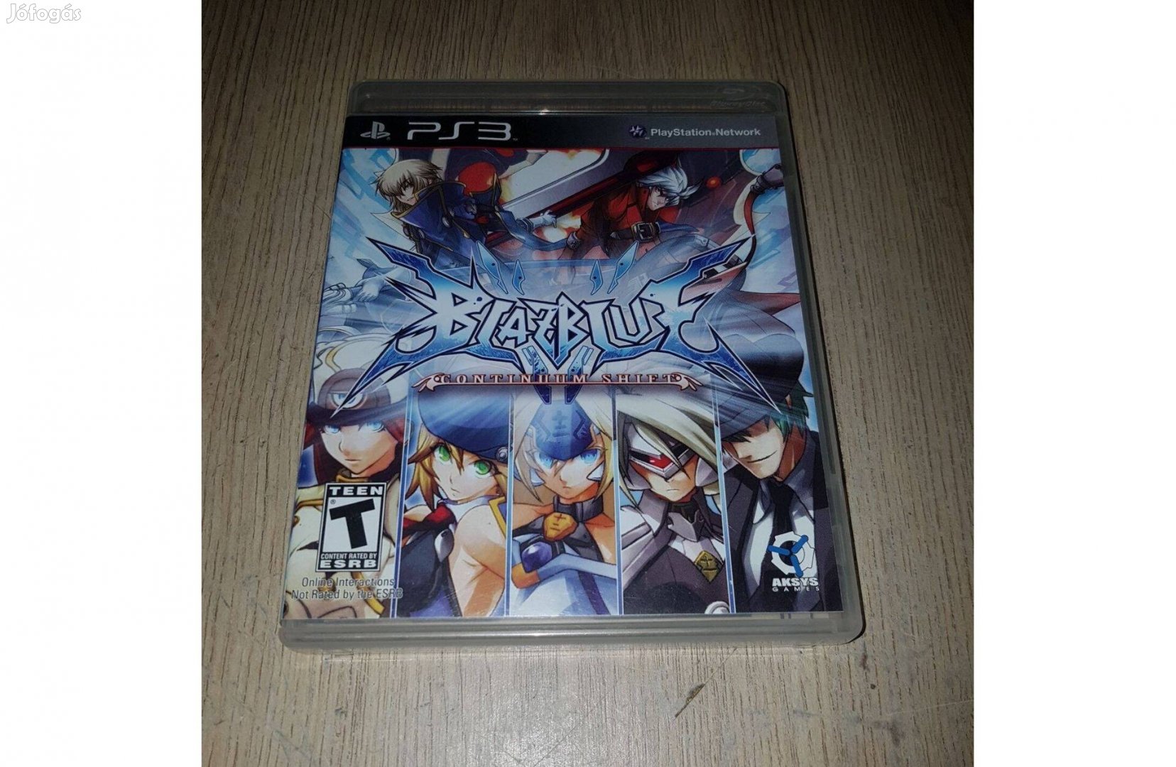 Ps3 blazblue continuum shift eladó