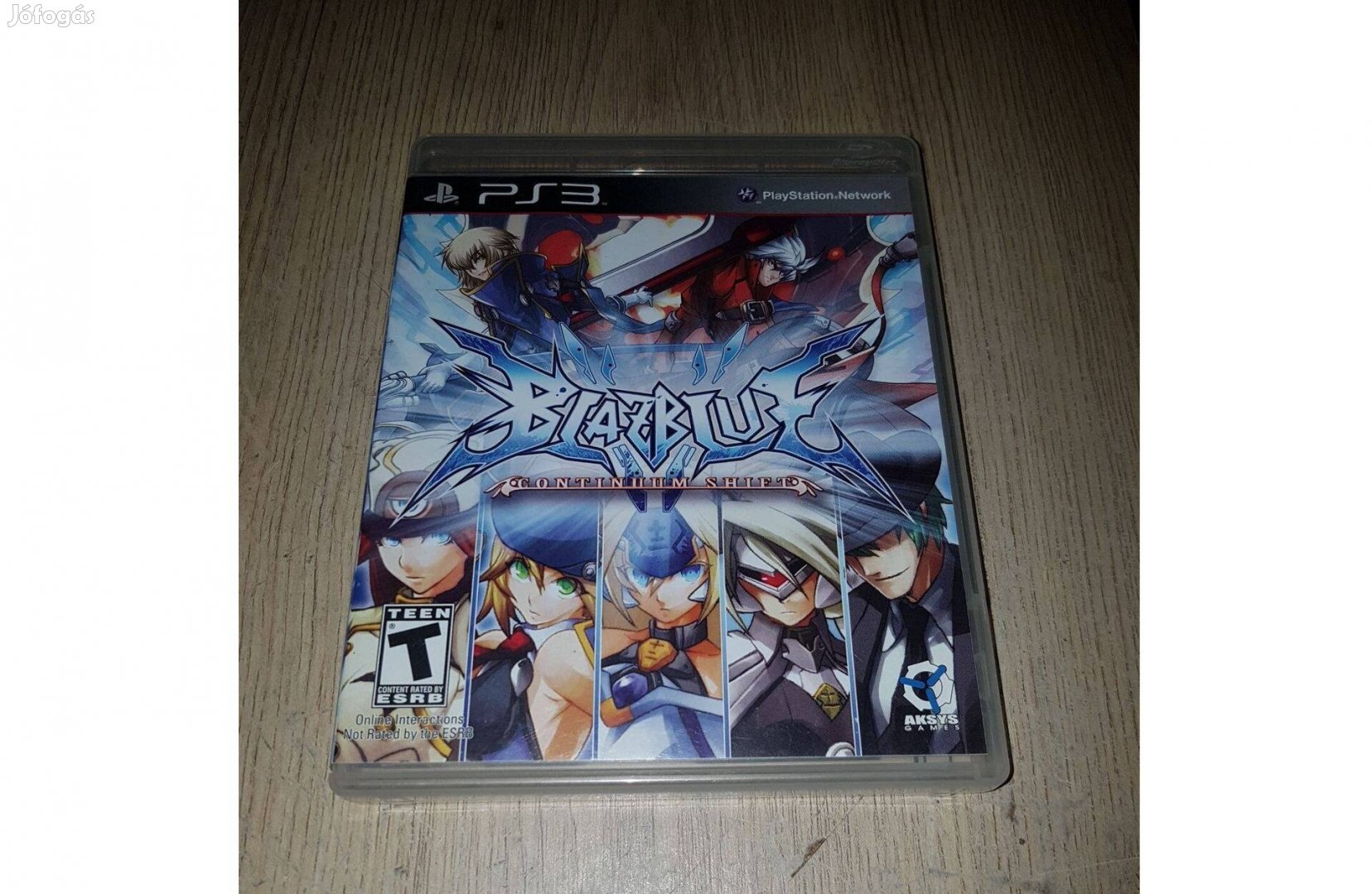 Ps3 blazblue continuum shift eladó