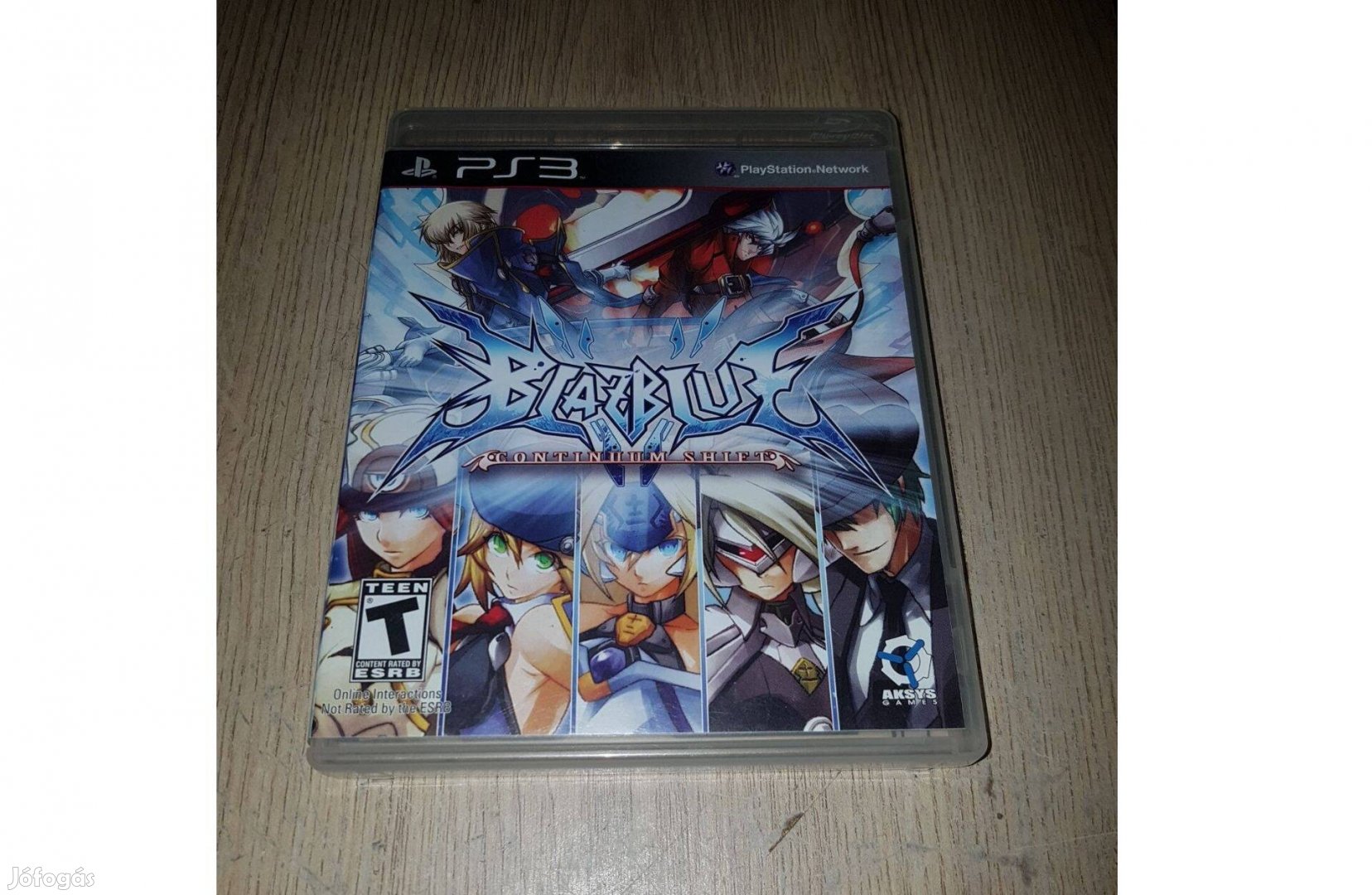 Ps3 blazblue continuum shift játék eladó