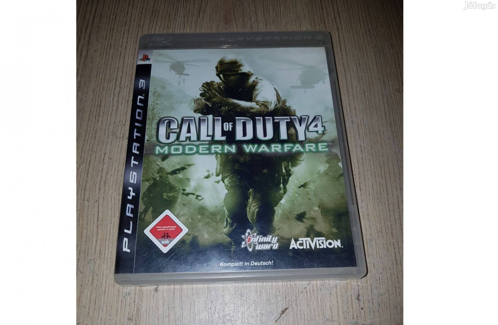 Ps3 call of duty 4 modern warfare játék eladó