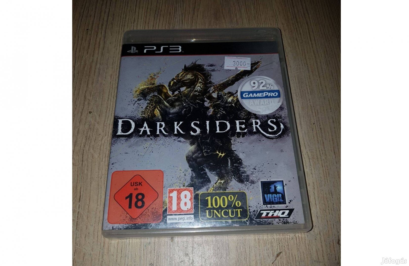 Ps3 darksiders játék eladó