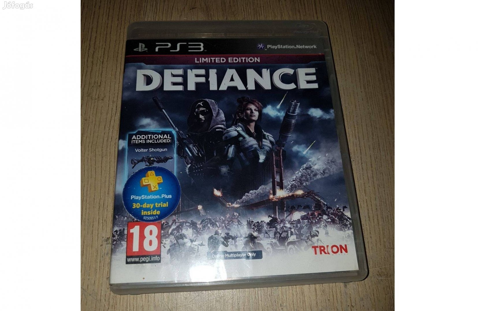 Ps3 defiance játék eladó