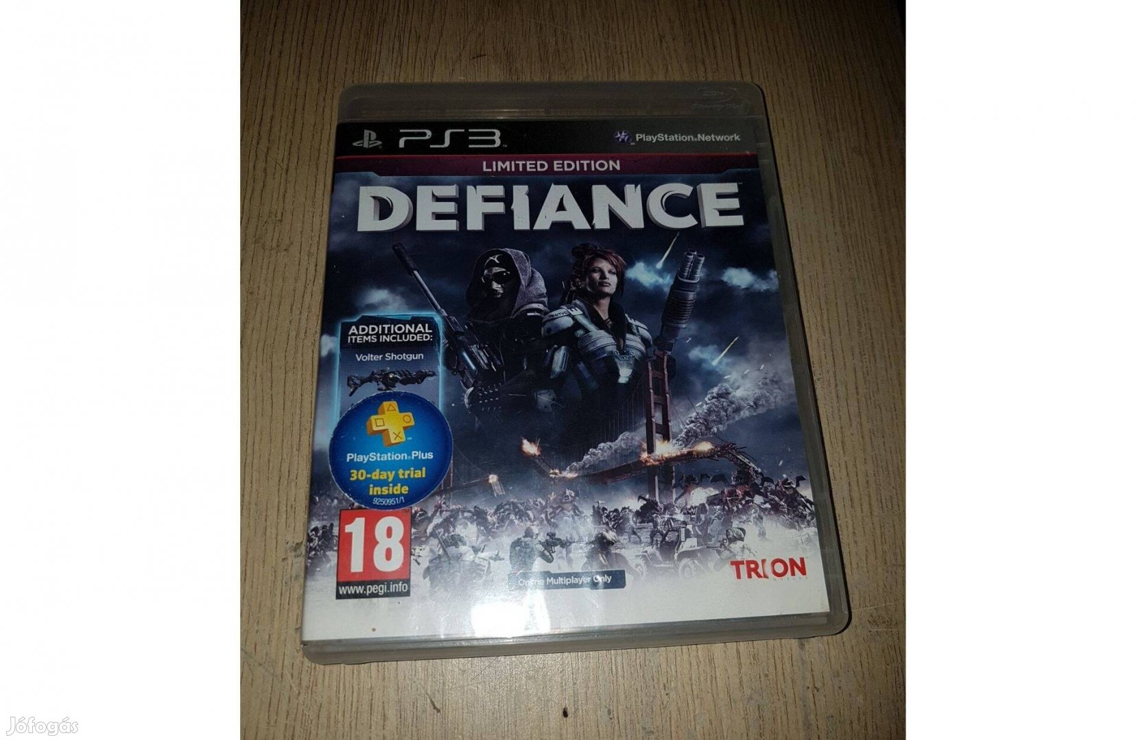 Ps3 defiance játék eladó