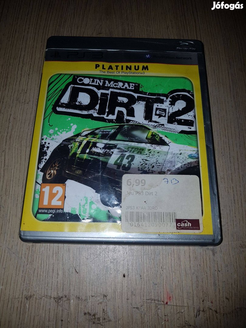 Ps3 dirt 2 eladó