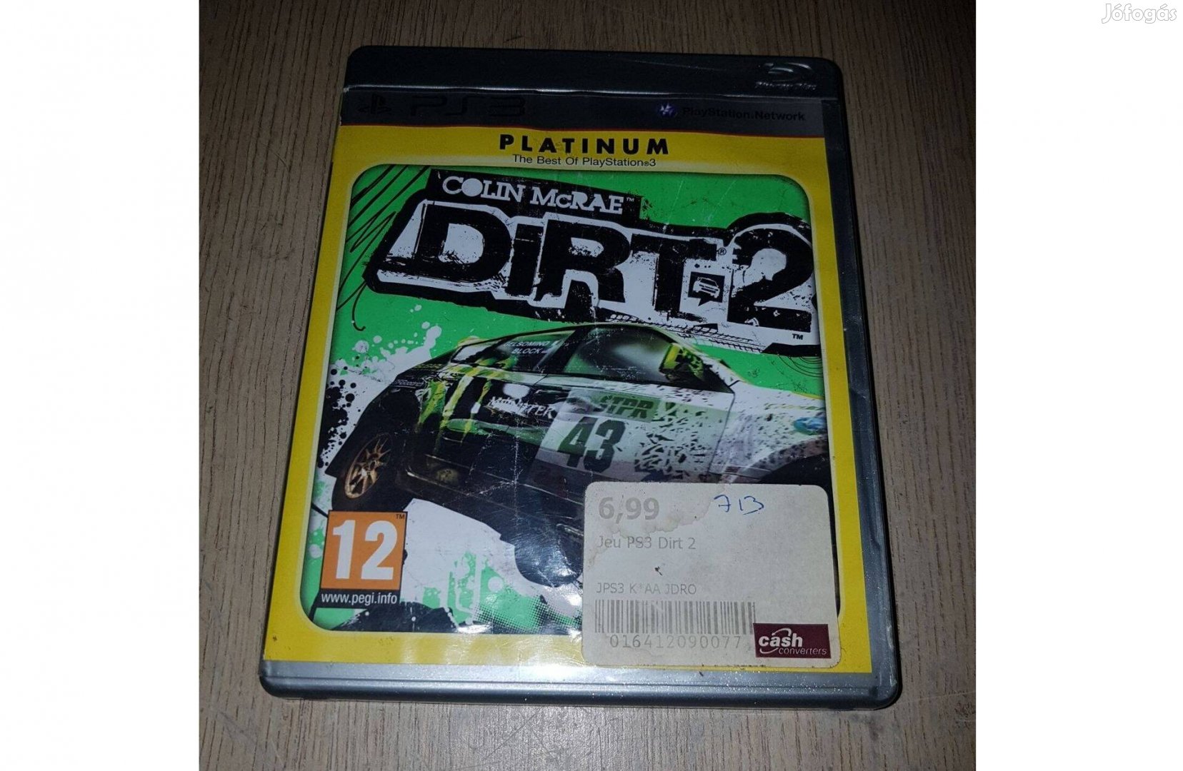 Ps3 dirt 2 játék eladó