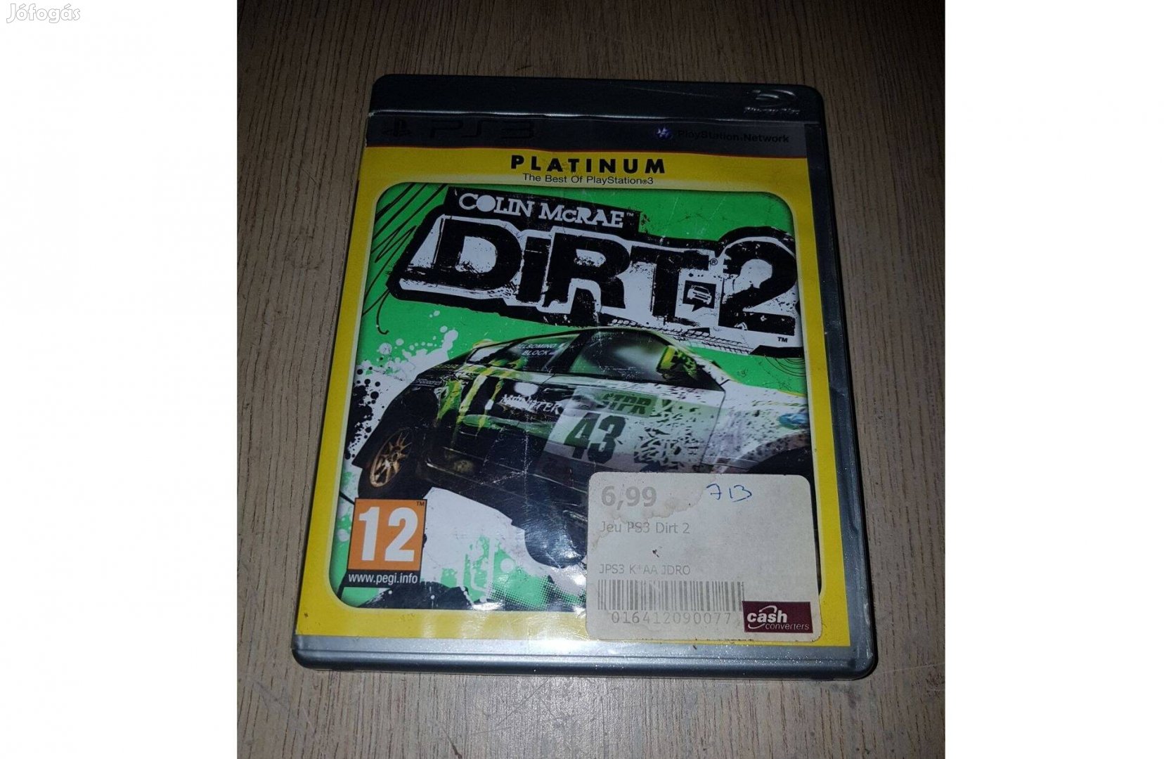 Ps3 dirt 3 eladó