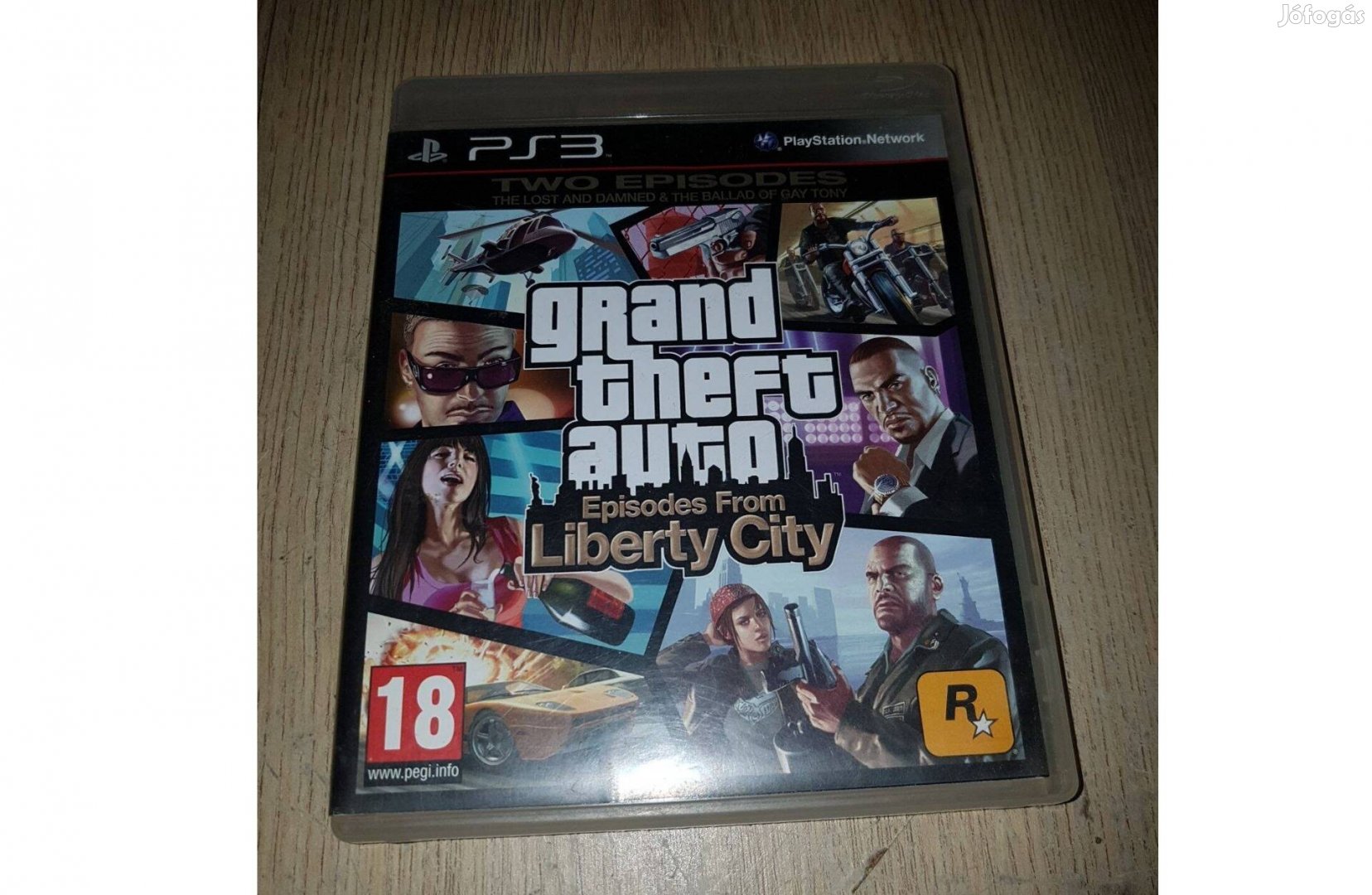 Ps3 grand theft auto episodes from liberty city eladó