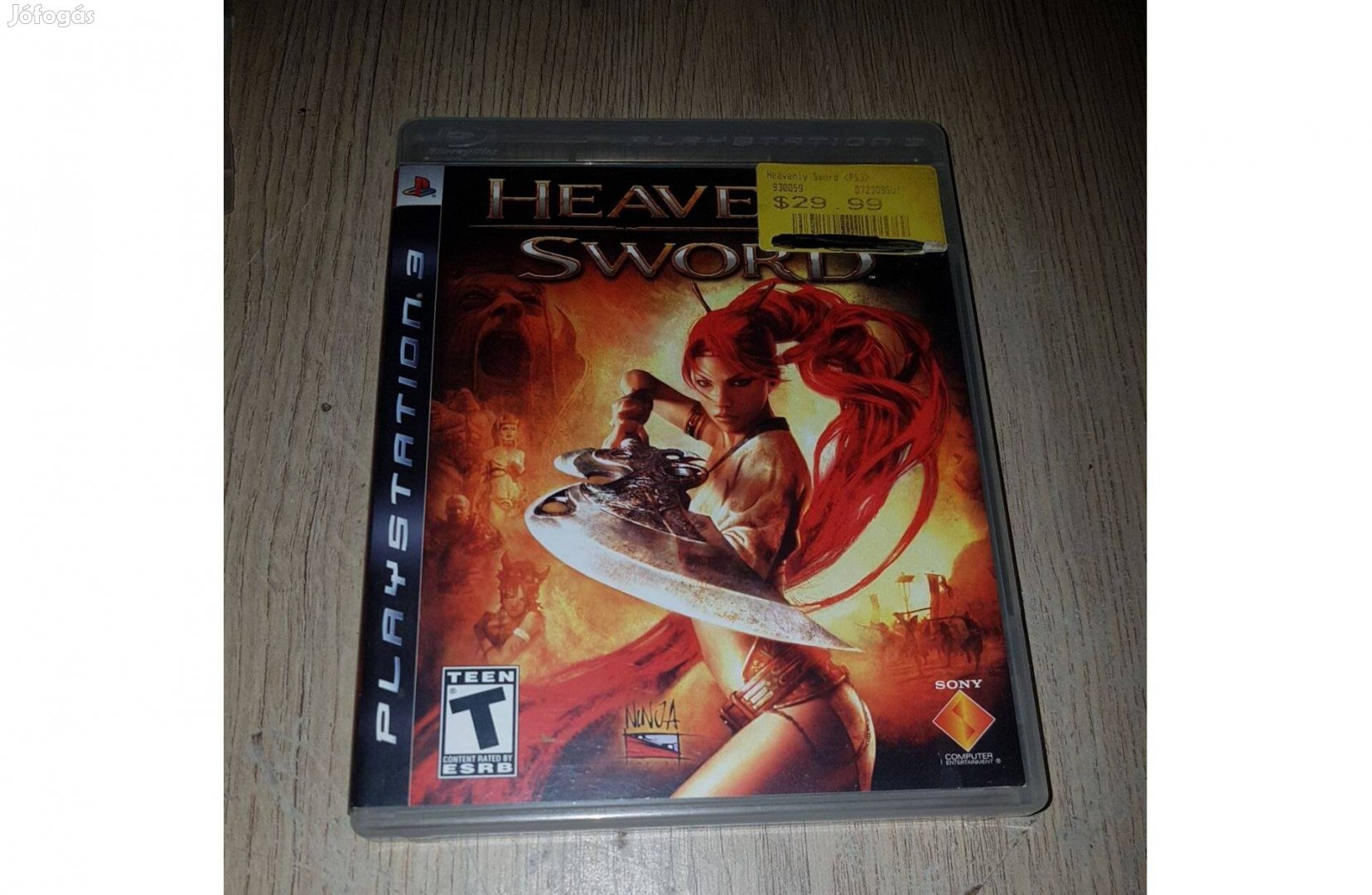 Ps3 heavenly sword eladó