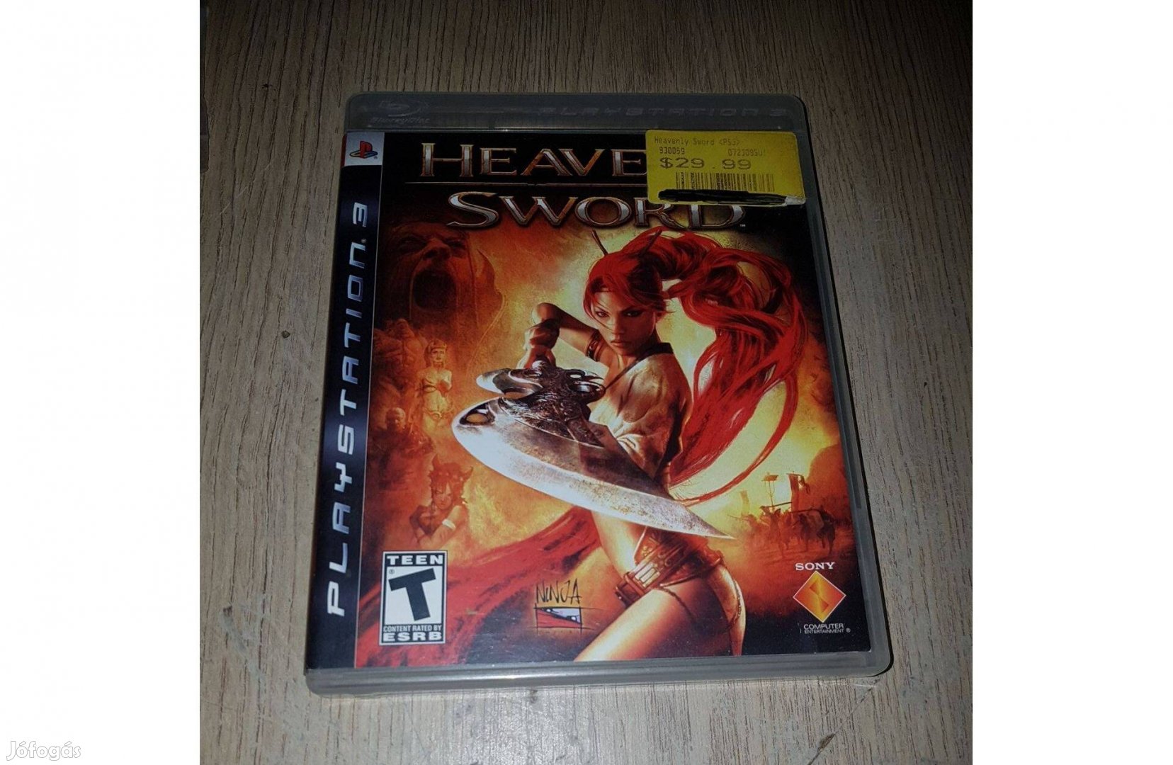 Ps3 heavenly sword játék eladó