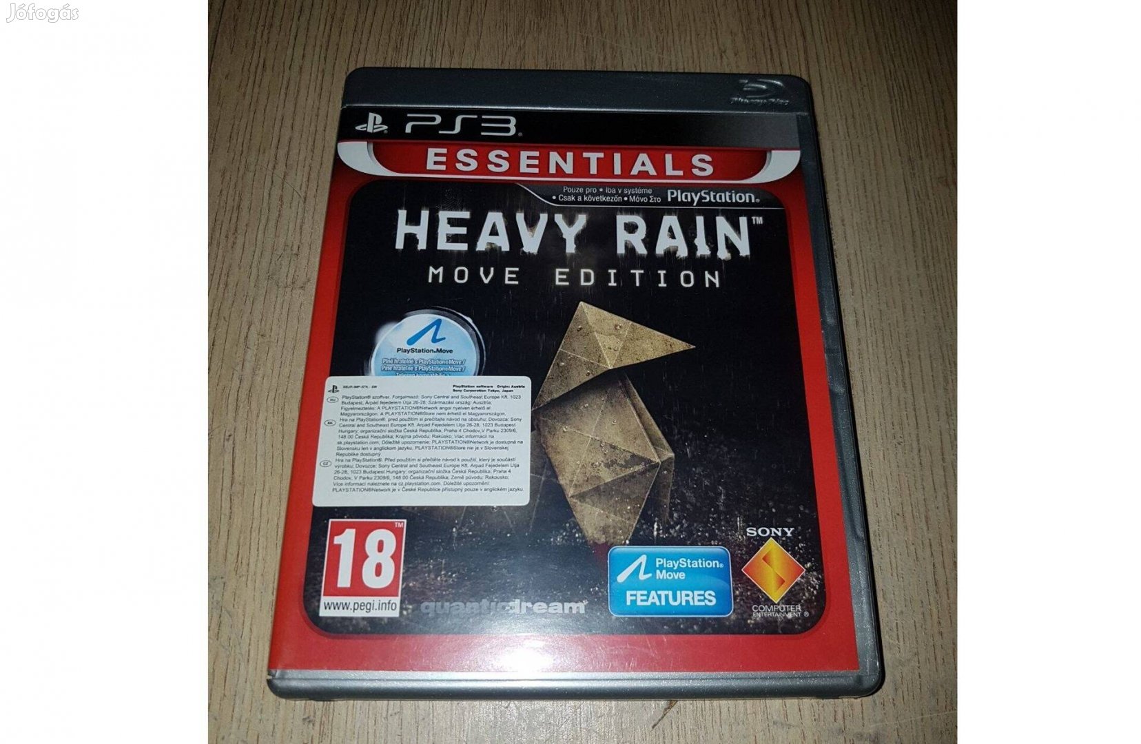 Ps3 heavy rain játék eladó