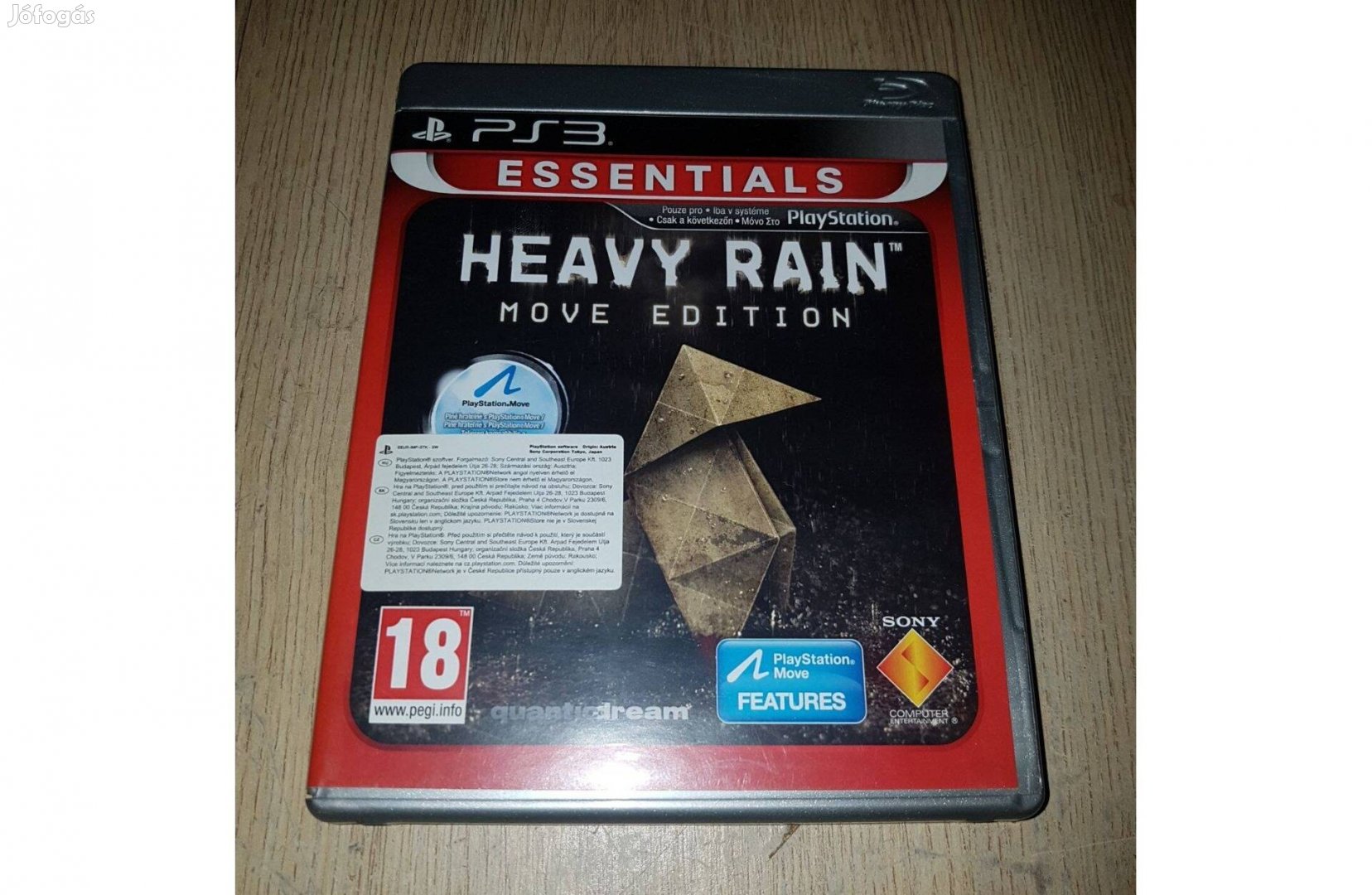 Ps3 heavy rain játék eladó