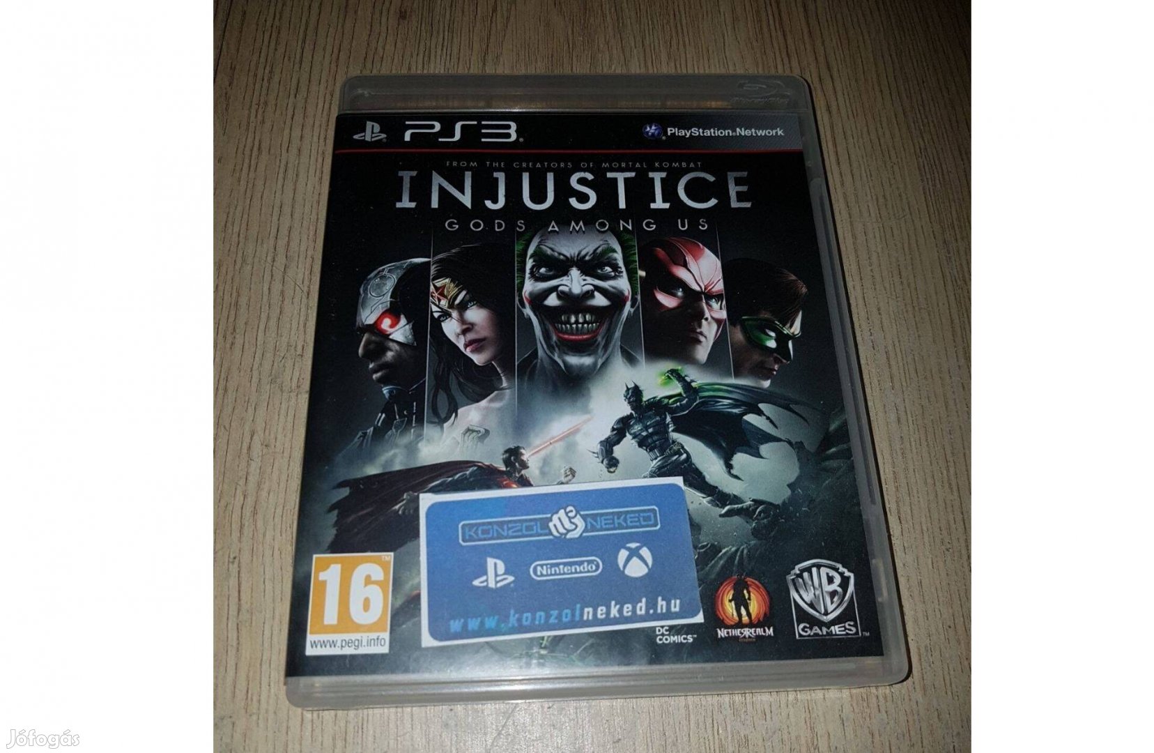 Ps3 injustice eladó