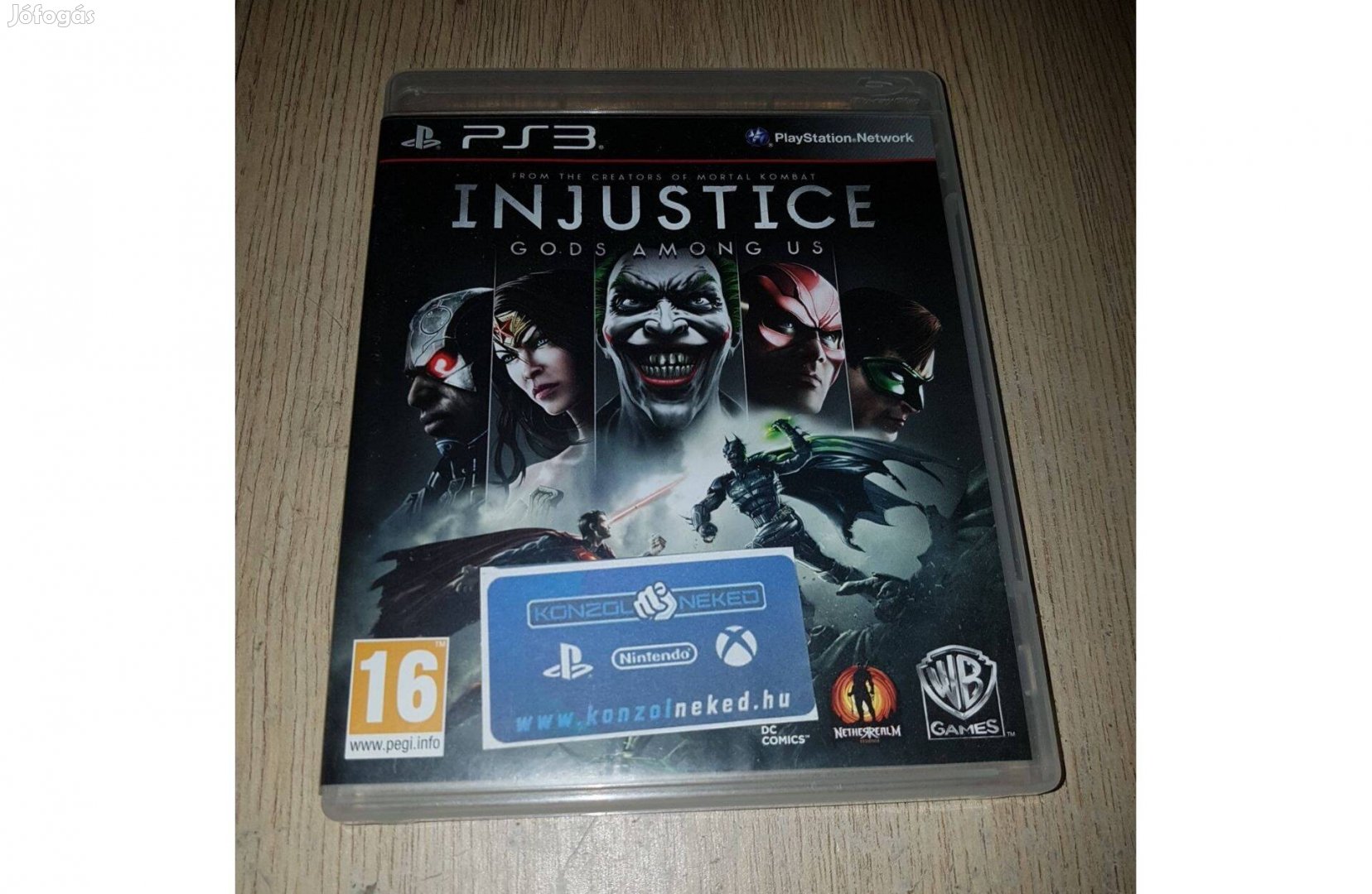 Ps3 injustice eladó