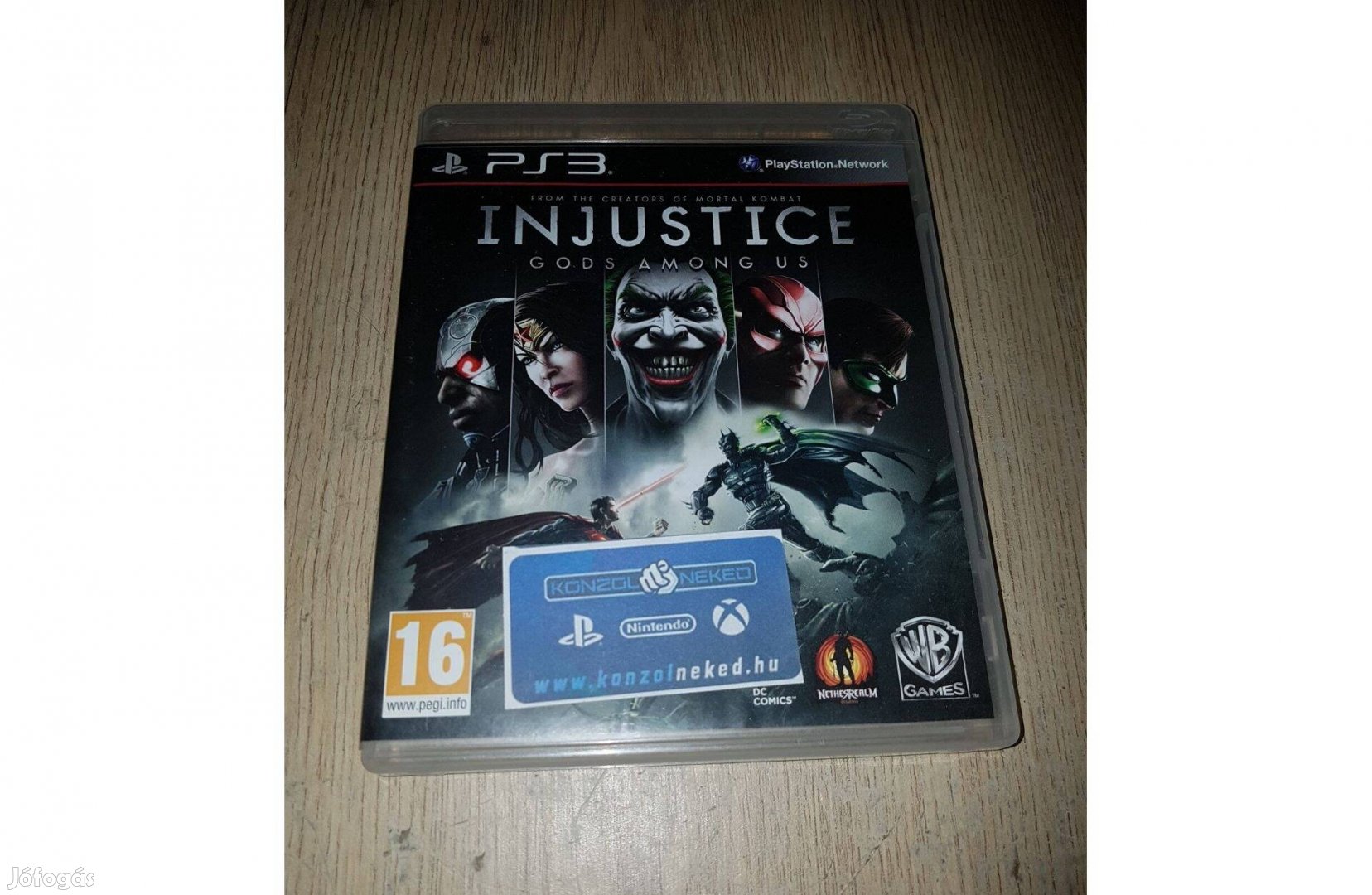 Ps3 injustice játék eladó