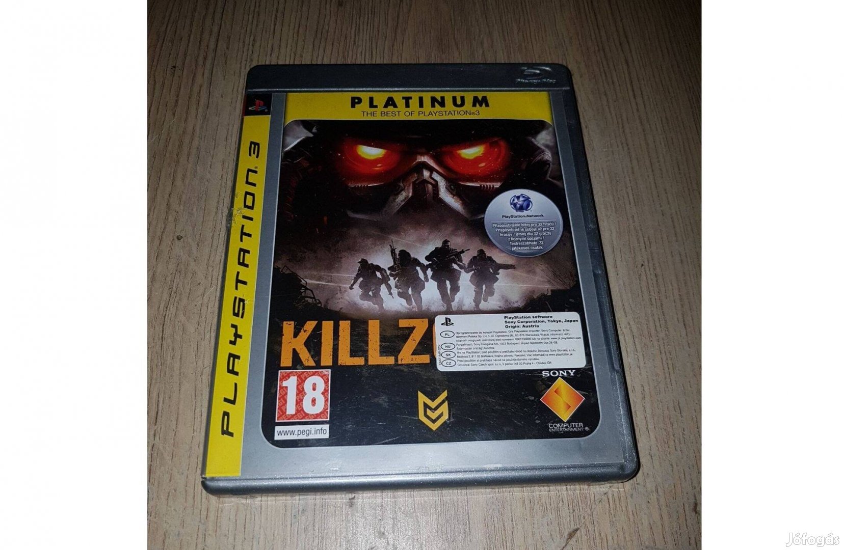 Ps3 killzone 2 játék eladó