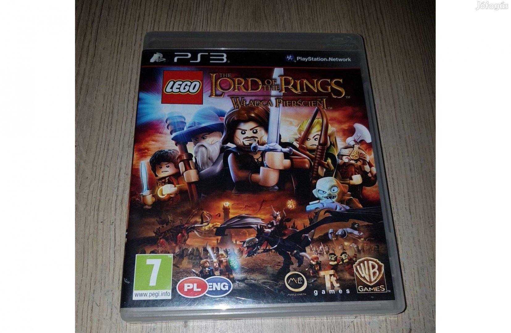 Ps3 lego lord of the rings játék eladó