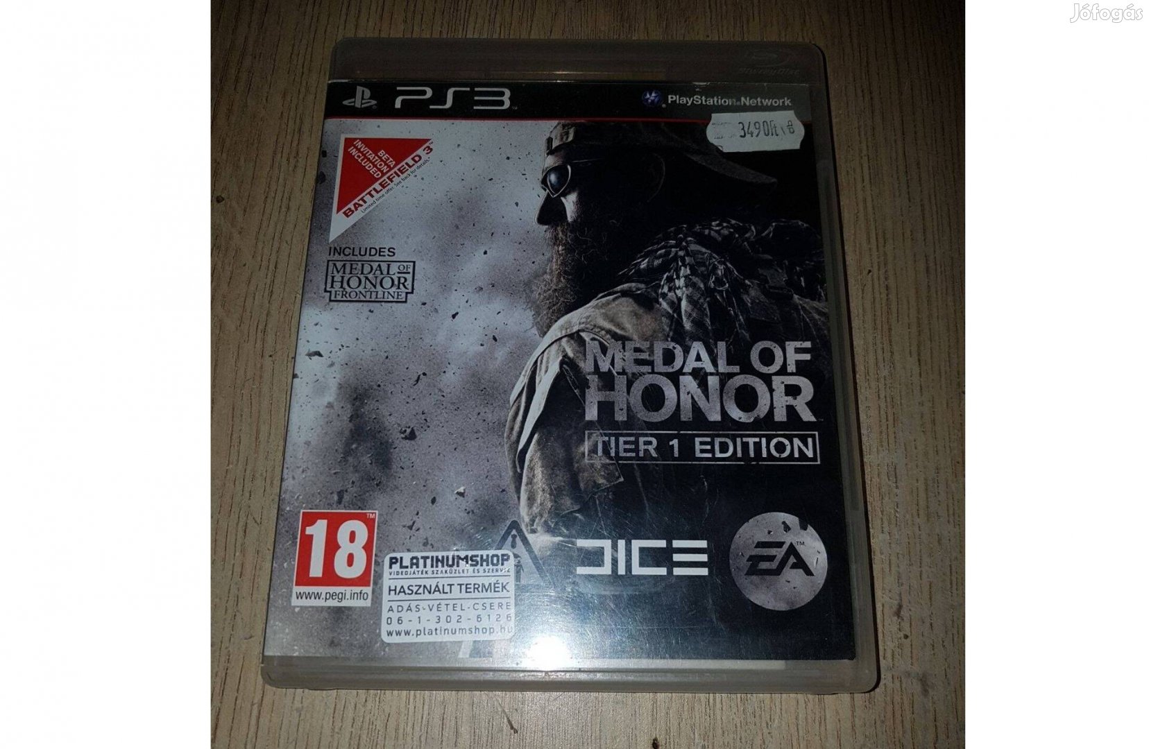 Ps3 medal of honor limited edition eladó