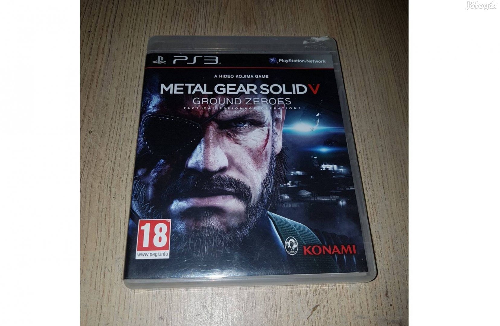 Ps3 metal gear solid v ground zeroes eladó