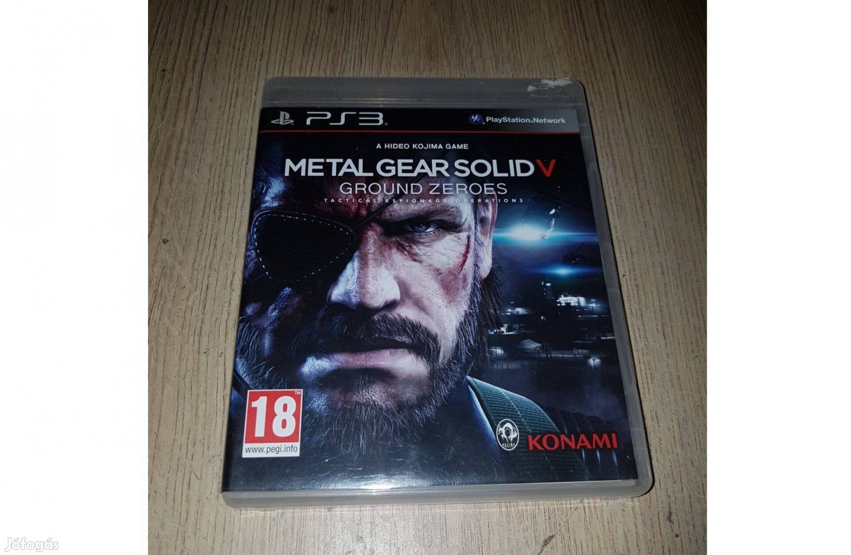 Ps3 metal gear solid v ground zeroes játék eladó