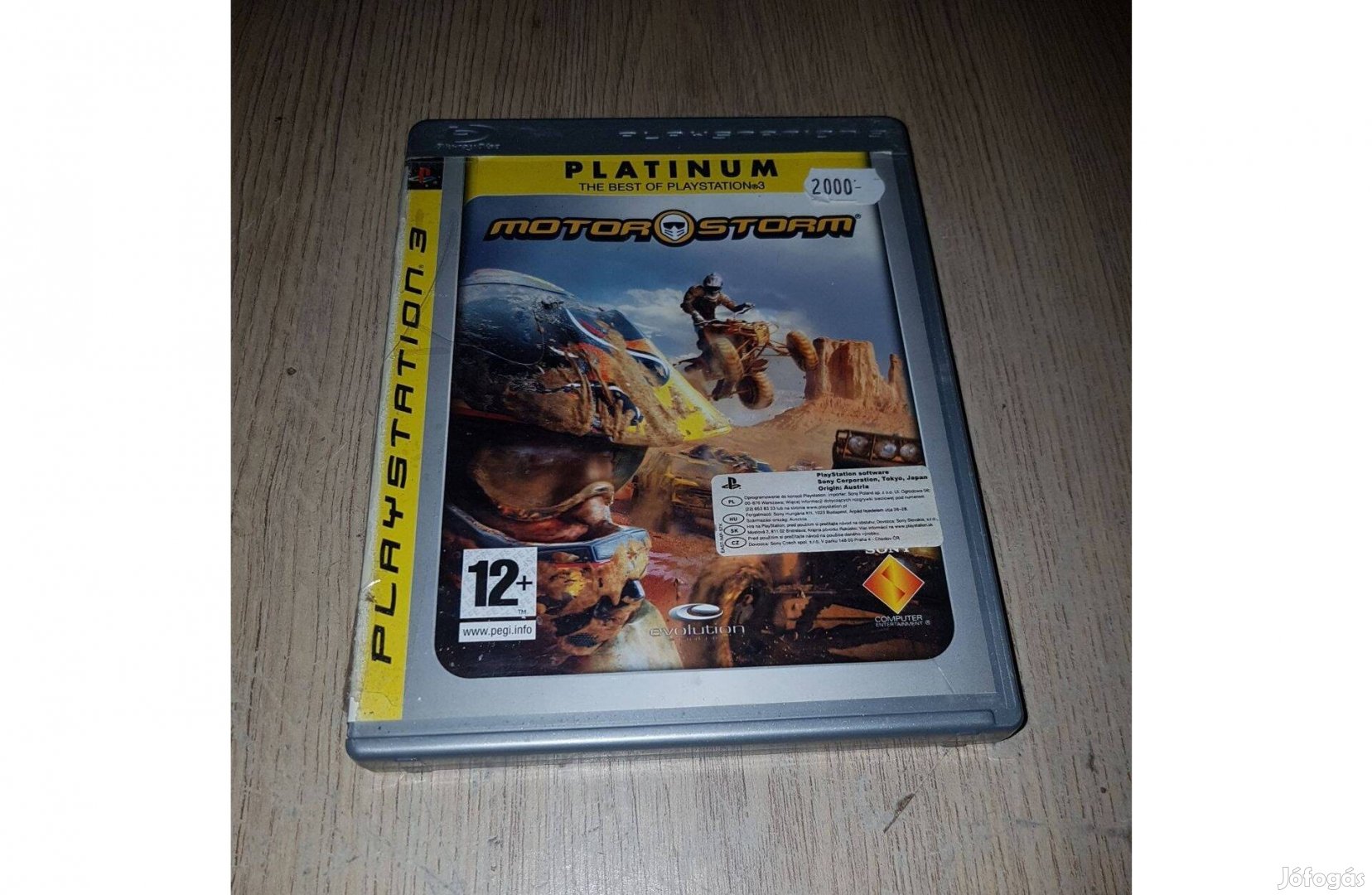 Ps3 motorstorm eladó