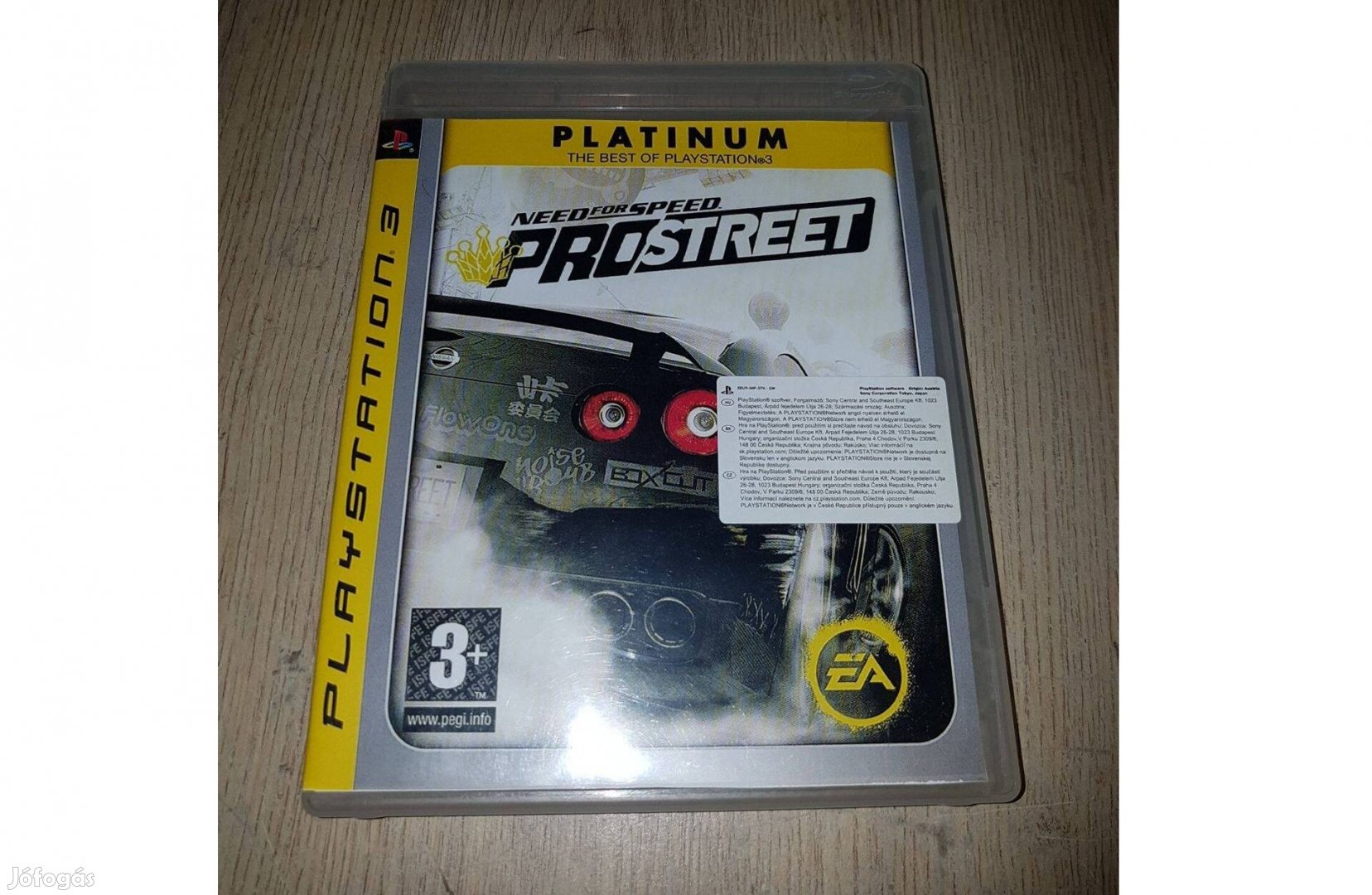 Ps3 need for speed prostreet játék eladó