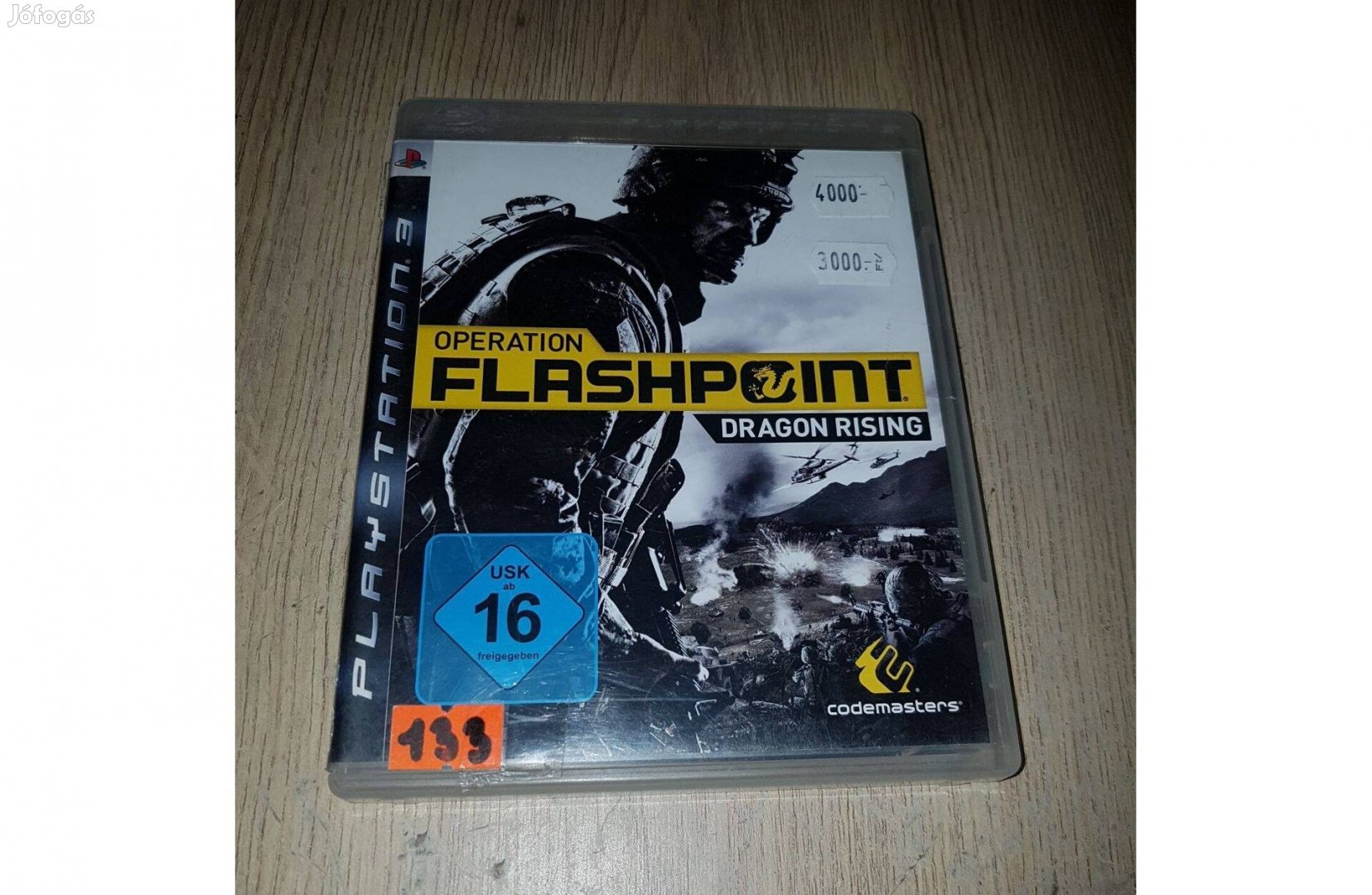 Ps3 operation flashpoint dragon rising játék eladó