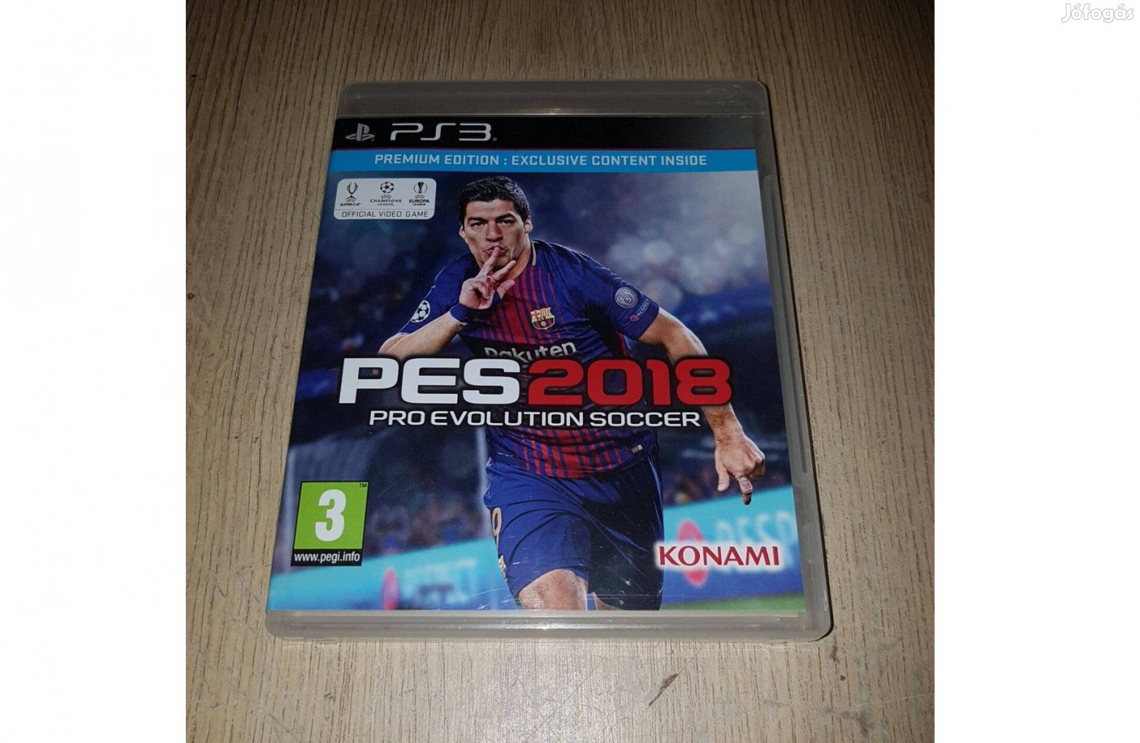 Ps3 pes 2018 játék eladó